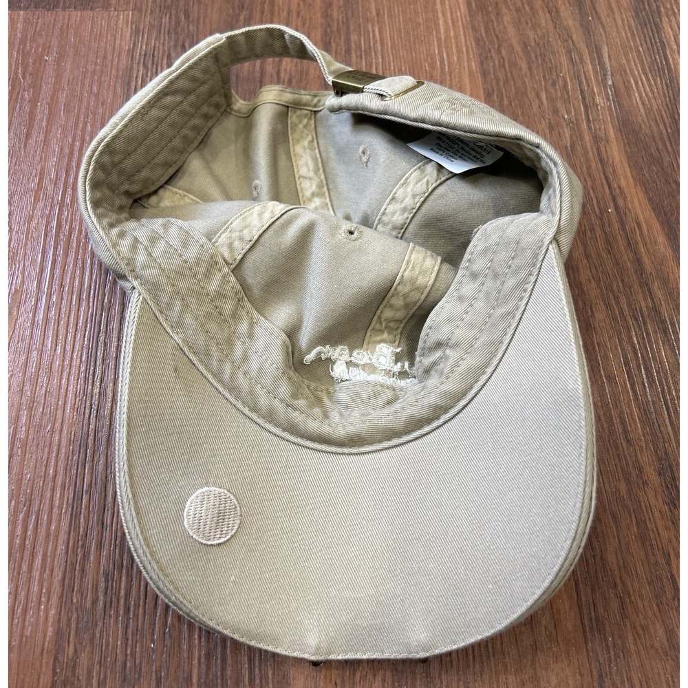 L.L. Bean Pathfinder LED Hat Mens One Size Khaki Lighted Brim Outdoor Cap - Picture 14 of 15